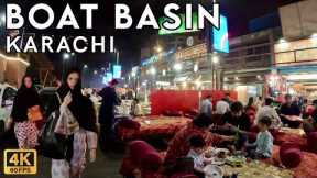 Boat Basin Food Street Karachi - Walking Tourist 4K