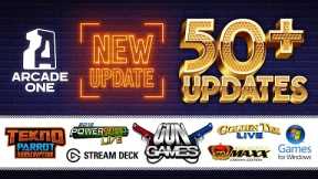 OVER 50 NEW UPDATES - Stream Deck, Megatouch, Teknoparrot, Light Gun Games, ARCADE ONE Hyperspin PC