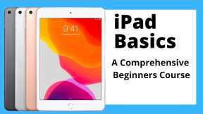 iPad Basics Full iPad Tutorial | A 70-Minute Course for Beginners and Seniors on How to Use an iPad