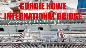 UPDATE Gordie Howe International Bridge Construction | Detroit, Michigan