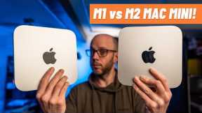 M2 Mac mini vs M1 Mac mini - VIDEO TEST!