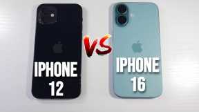 iPhone 12 VS iPhone 16 Comparison!? (Camera Test, PUBG & Display & Speed)