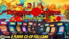 Dungeons & Dragons: Tower of Doom | ARCADE | 4K60ᶠᵖˢ UHD🔴| 2 PLAYER CO-OP Gameplay Walkthrough