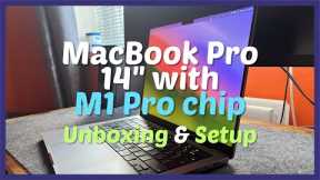 MacBook Pro 14 with Apple M1 Pro chip | 2024 Unboxing & Setup!