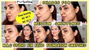 MAC Studio Fix Foundation Shades for Medium Skintones + Undertones | Waysheblushes