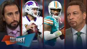 Tua suffers concussion, Bills beat Dolphins, Did Buffalo put the NFL on notice? | FIRST THINGS FIRST