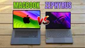 MACBOOK vs WINDOWS Laptop - Asus ROG Zephyrus G14 (2024) vs M3 Macbook Air (Comparison)