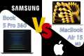 Galaxy Book 5 Pro 360 vs MacBook Air