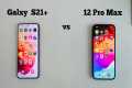 iphone 12 Pro Max vs Samsung S21 Plus 