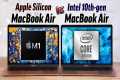 M1 MacBook Air vs Intel MacBook Air: