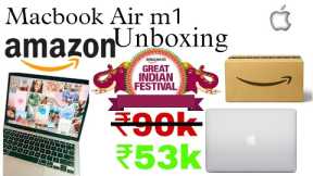 Macbook Air m1 at ₹53k Review - Amazon great Indian festival sale 2024 🤯 | Macbook Air m1 under 53k