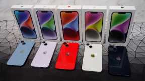 iPhone 14/14 Plus All Colors: Purple, Blue, Red, Starlight & Midnight!