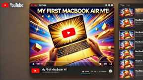 🔥🔥 My First Mac | Unbox My Macbook Air With Me