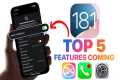 iOS 18.1 - Top 5 BEST New Features