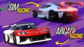 The REAL Difference Between Sim and Arcade Racing Games!