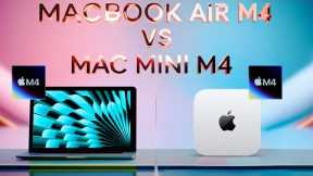 Mac Mini M4 vs MacBook Air M4: Which One Should You Buy?