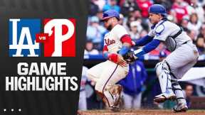 Dodgers vs. Phillies Game Highlights (4/6/25) | MLB Highlights