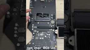 upgrade imac 8Gb ram to 16Gb #apple #imac #ram #repair