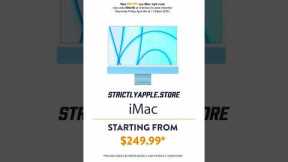 $50 OFF any iMac! Use code iMac50 at checkout! Hurry Deal Ends April 4th at Midnight! #iMac #Sale