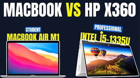 macbook air m1 vs hp pavilion x360 🔥 Which Should You Buy? 🤔