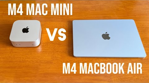 M4 Mac Mini VS M4 MacBook Air!
