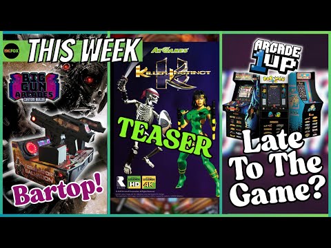 This Week 187 - New Arcade Bartop Shooter, AtGames KI Teaser and New Arcade1up Owner Buying Guide