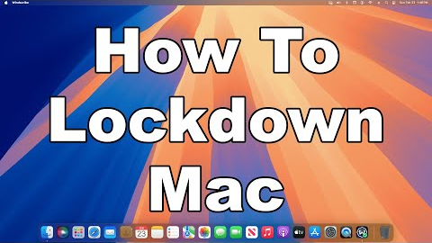 How To Quickly & Easily Lockdown Your Mac Using A Feature Built Into macOS | A Quick & Easy Guide