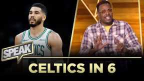 Paul is still all-in on Tatum & the Boston Celtics—boldly changes his pick to Celtics in 6 | SPEAK