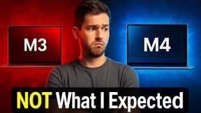 Shocking MacBook Comparison: m4 vs m3 | Unbelievable MacBook Faceoff: m4 vs m3