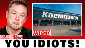 Elon Musk SHOCKED And RESIGNS On LIVE TV! Koenigsegg Revealed Its New Engine, BYE BYE TESLA!