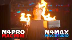 M4 Max Mac Studio or M4 Pro Mac mini?  They're closer than you think.