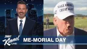 Trump Rants About Scum in Self-Serving Memorial Day Post, Mad at KGBFF Putin & Macron Shoved By Wife