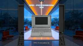 Apple Laptop Evolution: From 1989 to 2025 in 40 Seconds!