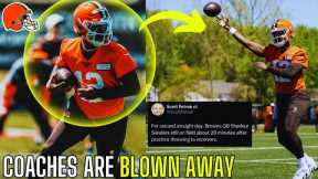 NOBODY Understands What Shedeur Sanders Just Proved At Cleveland Browns Rookie Minicamp...