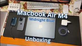 Macbook Air M4 Midnight 16 Ram 512 GB Unboxing