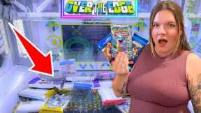 Arcade Game Overflowing with Trading Cards!