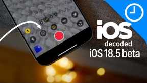 iOS 18.5 beta - Apple testing Stage Manager for iPhone, Photographic Styles for video, and more