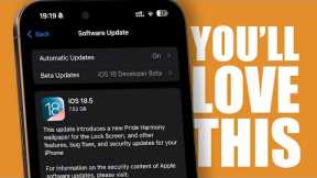 iOS 18.5 - THIS IS AMAZING !