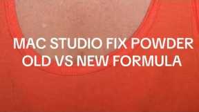 MAC STUDIO FIX POWDER - OLD vs NEW ➡️ DID THEY RUIN IT?
