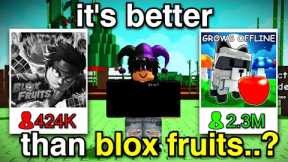 This Game SURPASSED Blox Fruits Player Count by 4x..? (Grow a Garden)