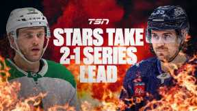 The Stars run away with Game 3 in the third period | TSN Postgame Hot Zone Panel