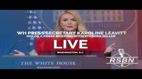 LIVE: Karoline Leavitt Holds a Press Briefing with Stephen Miller - 5/1/25