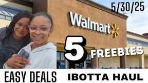 Walmart Deals 5/30/25: Walmart Ibotta Haul: Couponing At Walmart This Week: 5 FREEBIES: EASY DEALS