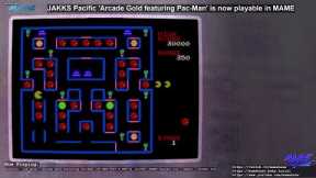 Arcade Gold featuring Pac-Man from JAKKS Pacific is now playable in MAME (Plug & Play)