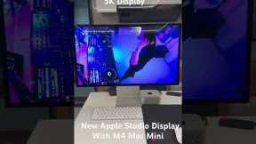 Sound definitely from the Mac Studio Display, Mac Mini With Apple Studio Display