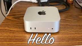 Mac Mini M4 Unboxing & Set-up #macminim4