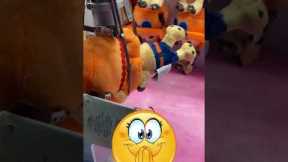 Chopper Plush WIN FIRST TRY From a Claw Machine at the ARCADE #claw #arcade