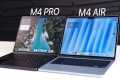 MacBook Air M4 vs MacBook Pro M4