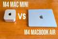 M4 Mac Mini VS M4 MacBook Air!