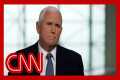Pence rebuffs Trump on tariffs,